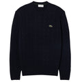 Lacoste Cable Knit Pullover Marine