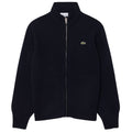Lacoste Carded Wool Weste Marine