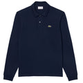 Lacoste Classic Fit Langarm-Poloshirt Marine