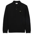 Lacoste Classic Fit Langarm-Poloshirt Schwarz