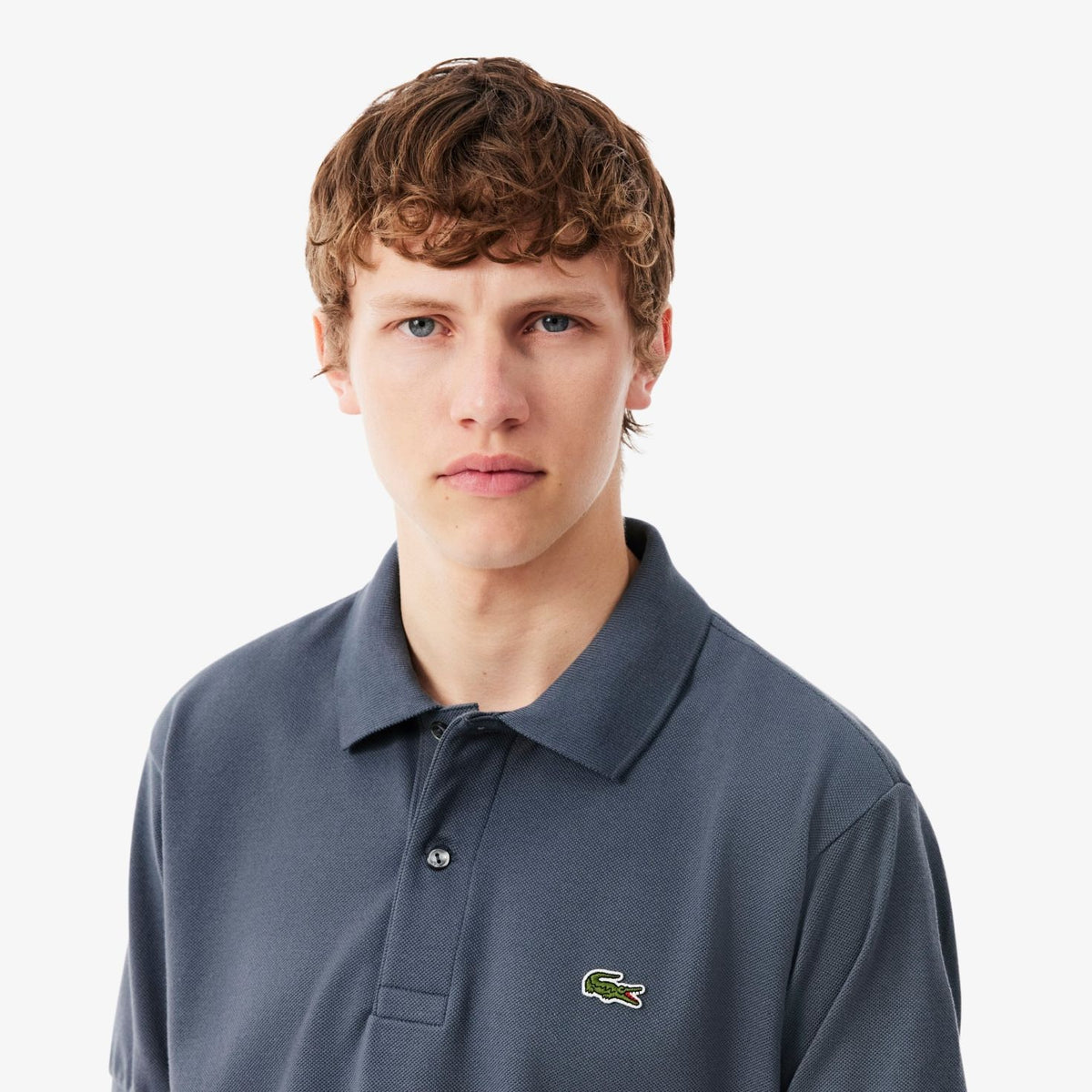 Lacoste Classic Fit Poloshirt Grau