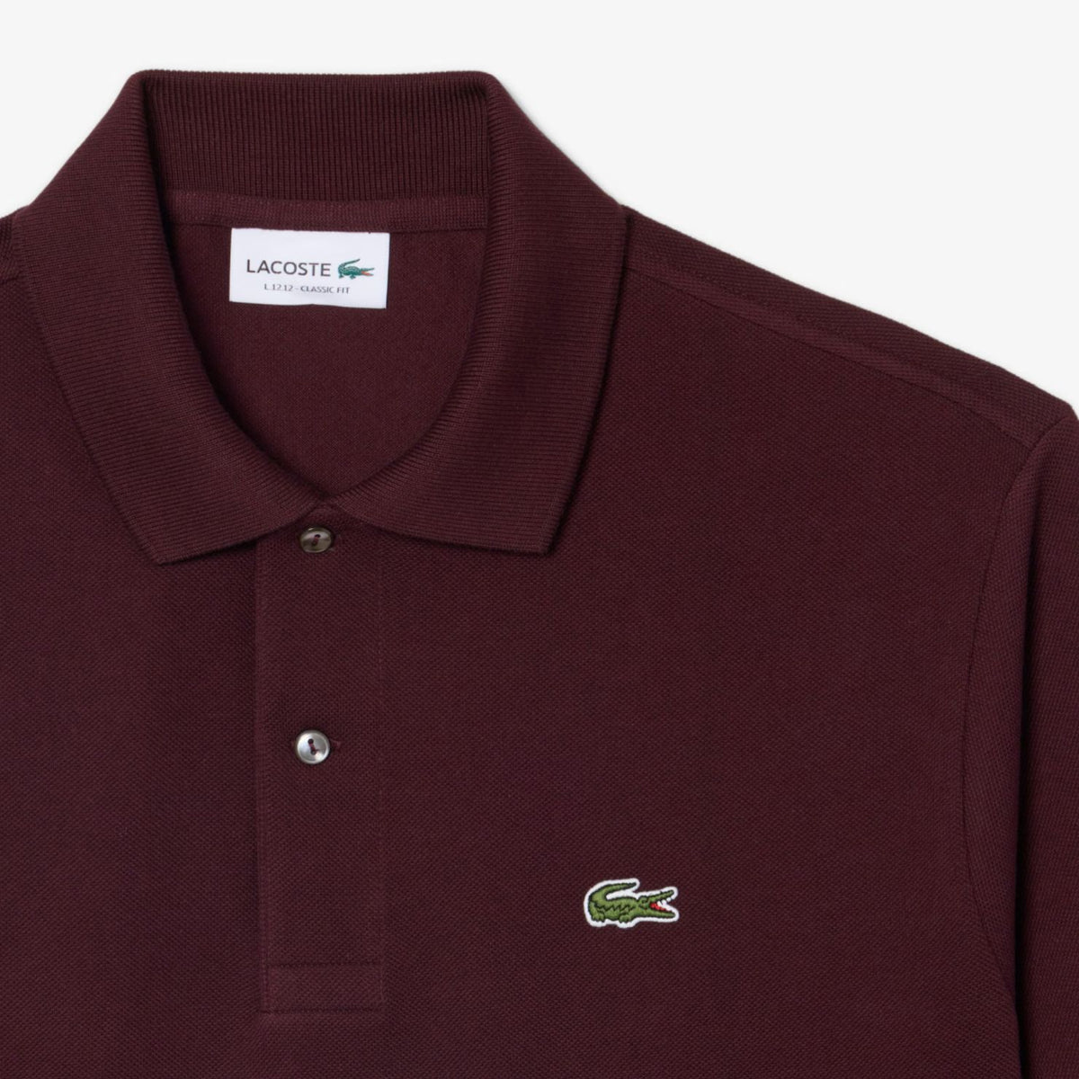 Lacoste Classic Fit Poloshirt Bordeaux