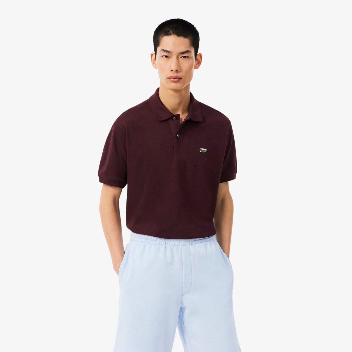Lacoste Classic Fit Poloshirt Bordeaux