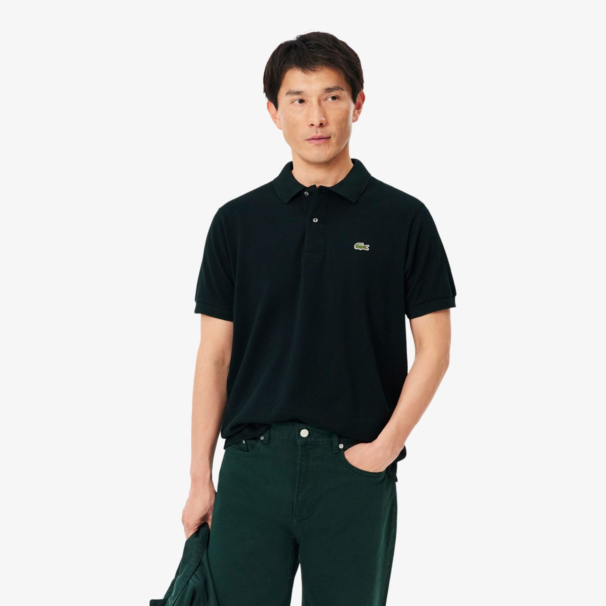 Lacoste Classic Fit Poloshirt Dunkelgrün