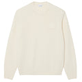 Lacoste Embroidered Shield Wool Pullover Offwhite