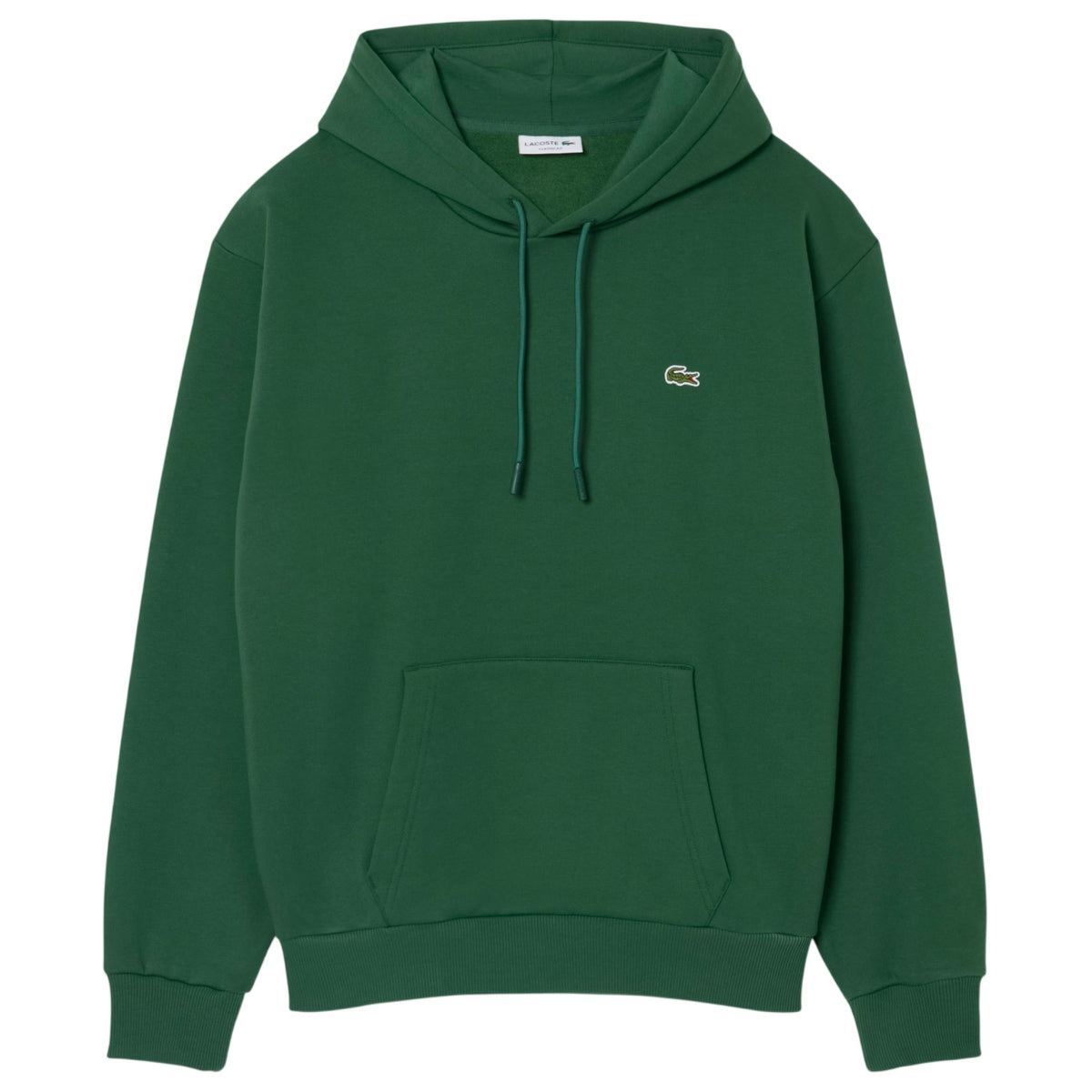 Lacoste Fleece-Kapuzenpullover Grün