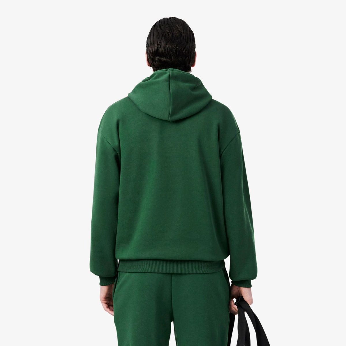 Lacoste Fleece-Kapuzenpullover Grün