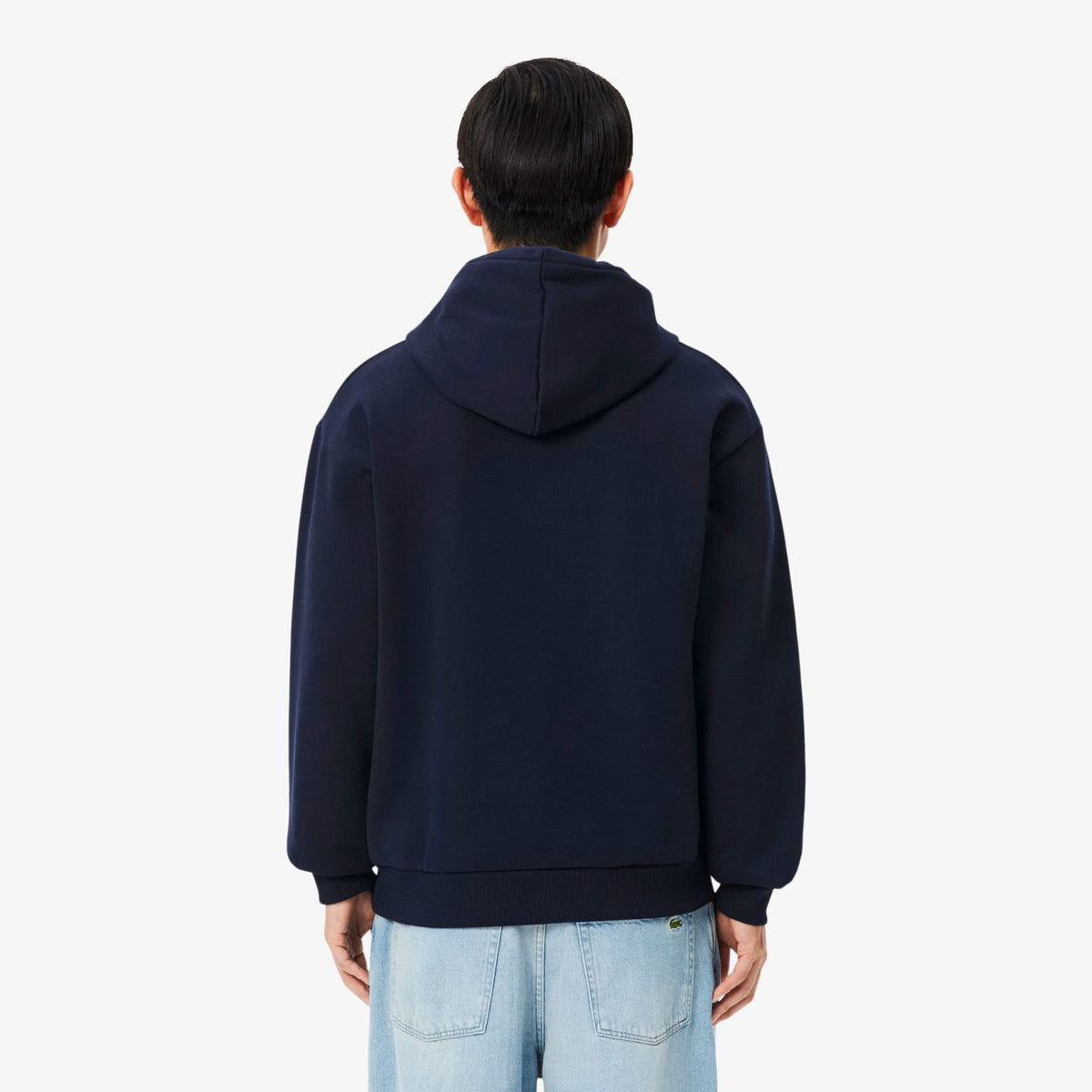 Lacoste Fleece-Kapuzenpullover Marine