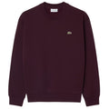 Lacoste Fleece-Pullover Bordeaux