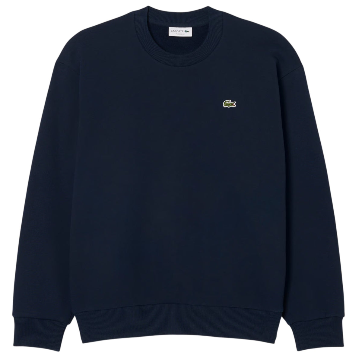 Lacoste Fleece-Pullover Marine