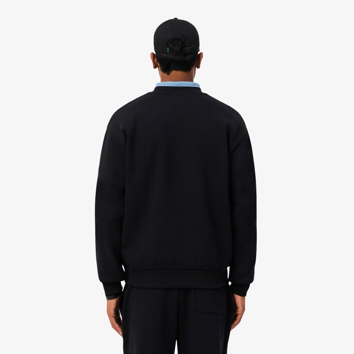 Lacoste Fleece-Pullover Schwarz