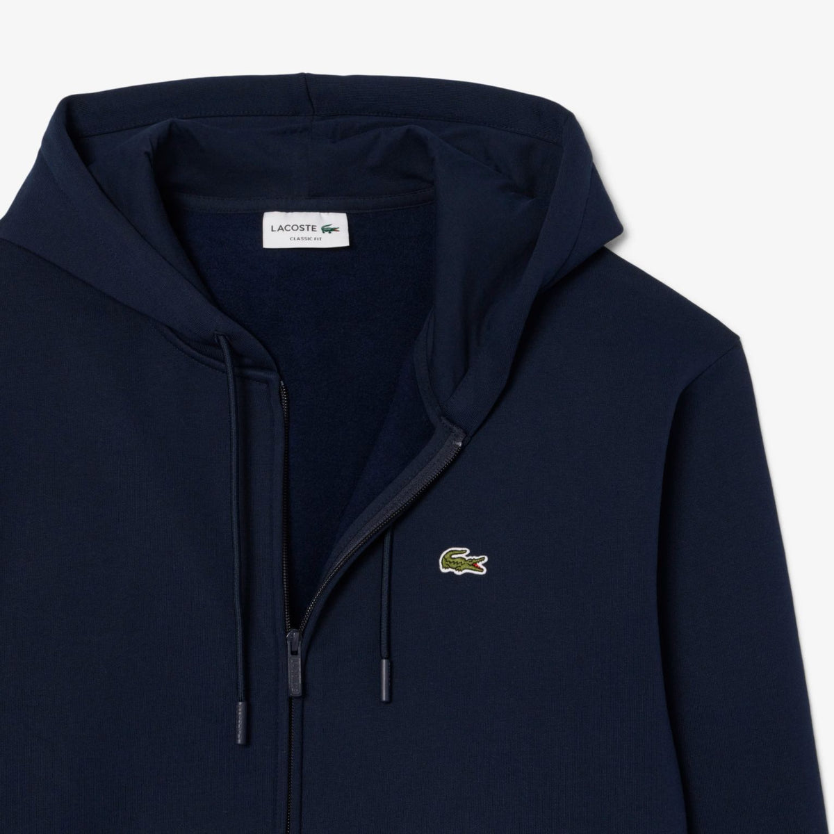 Lacoste Fleece-Weste Marine
