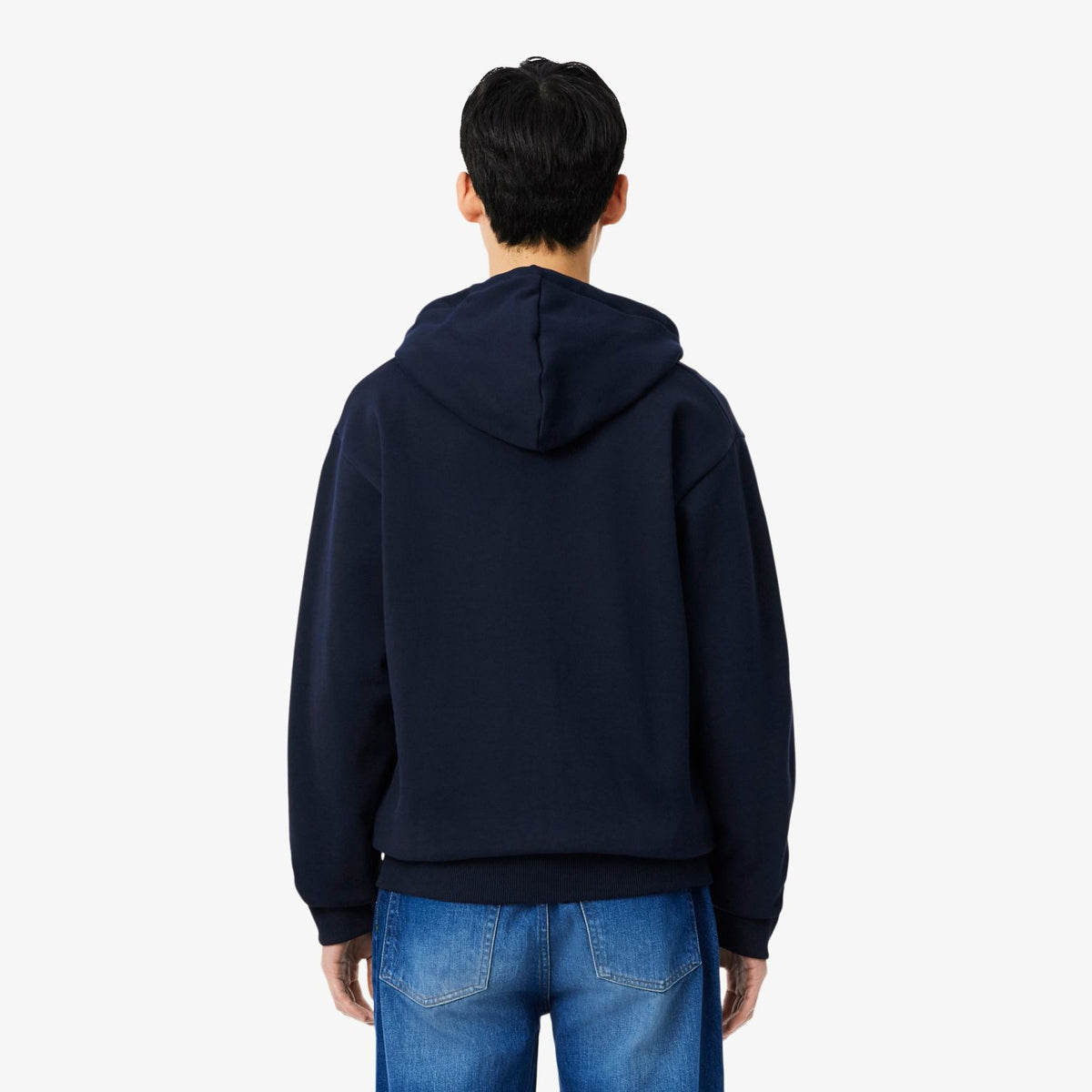 Lacoste Fleece-Weste Marine
