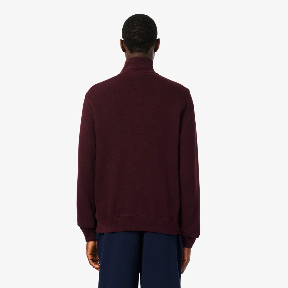Lacoste Half-Zip Pullover Bordeaux