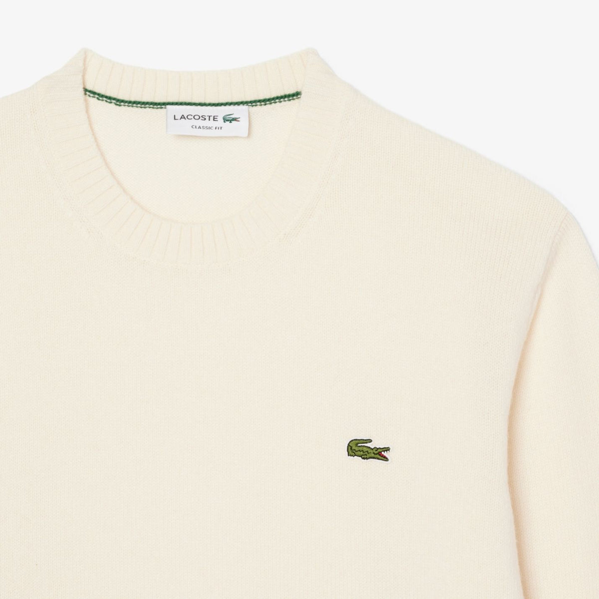 Lacoste Strickpullover Offwhite