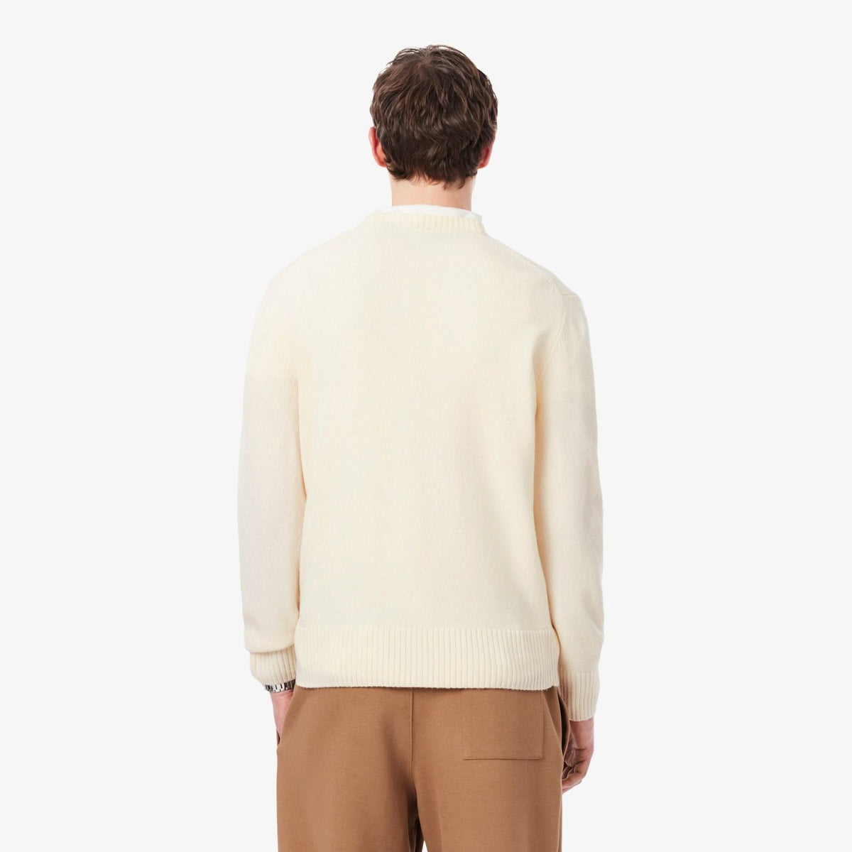 Lacoste Strickpullover Offwhite