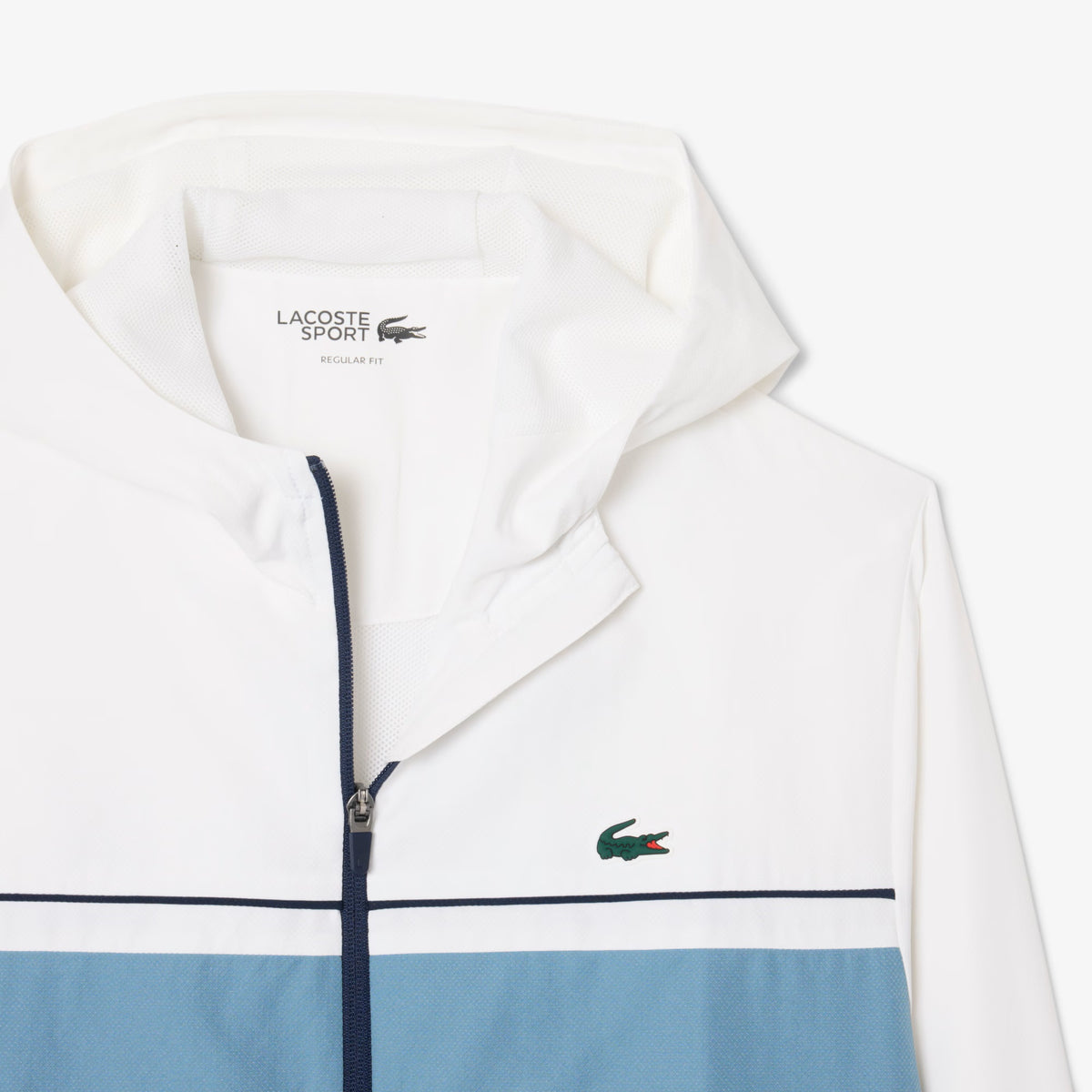 Lacoste Monogram Trainingsanzug Marine/Weiß