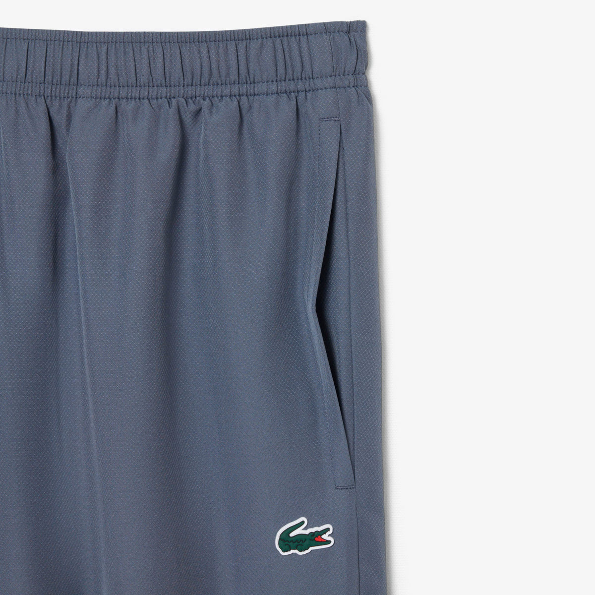 Lacoste Printed Colour-Block Trainingsanzug Schwarz/Grau