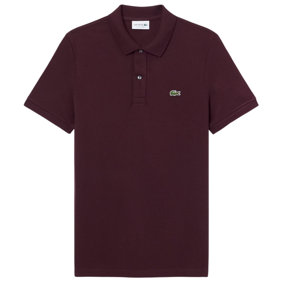 Lacoste Slim Fit Poloshirt Bordeaux