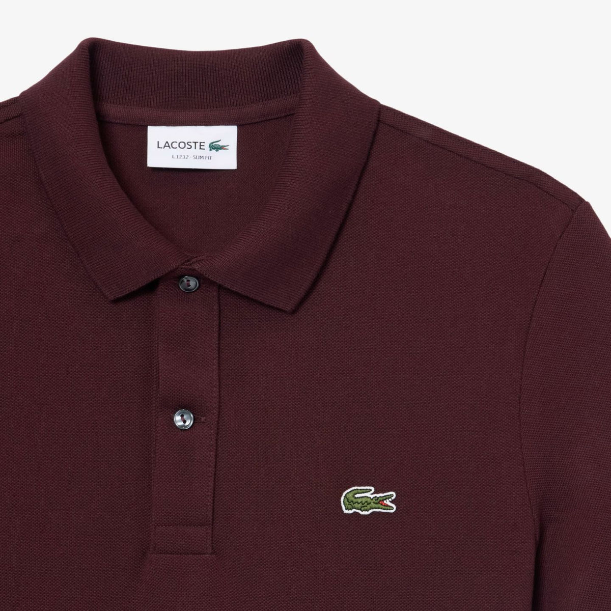 Lacoste Slim Fit Poloshirt Bordeaux