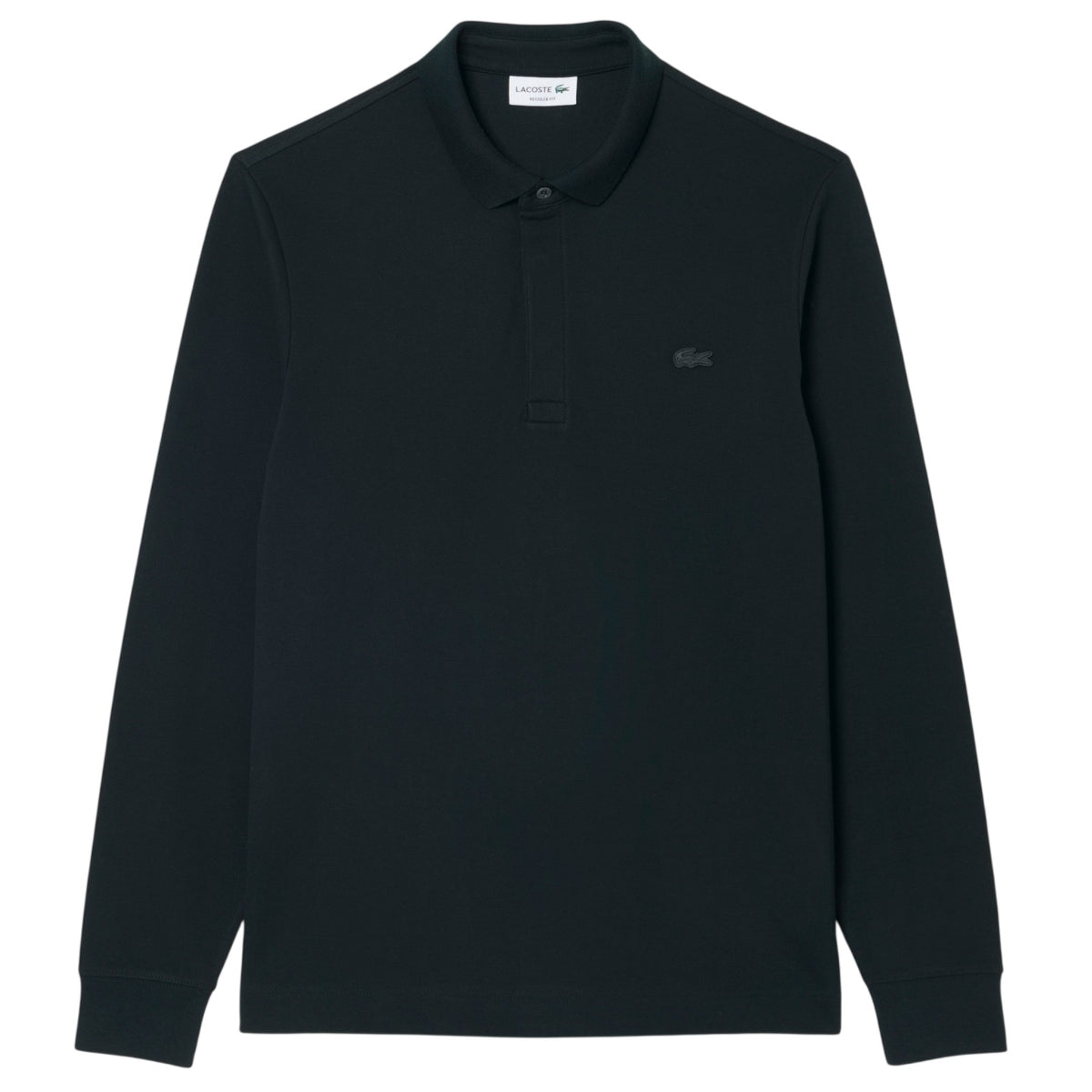 Lacoste Smart Paris Langarm-Poloshirt Dunkelgrün