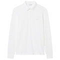 Lacoste Smart Paris Langarm-Poloshirt Weiß