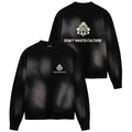 Don’t Waste Culture Fade-Longsleeve-T-shirt Schwarz