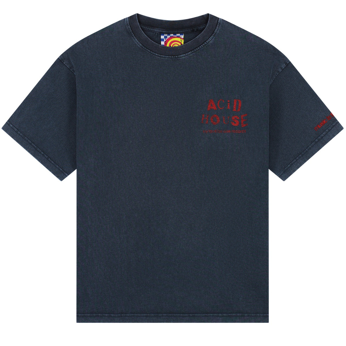 Lovelee Dae Chuck Acid House T-shirt Dunkelblau
