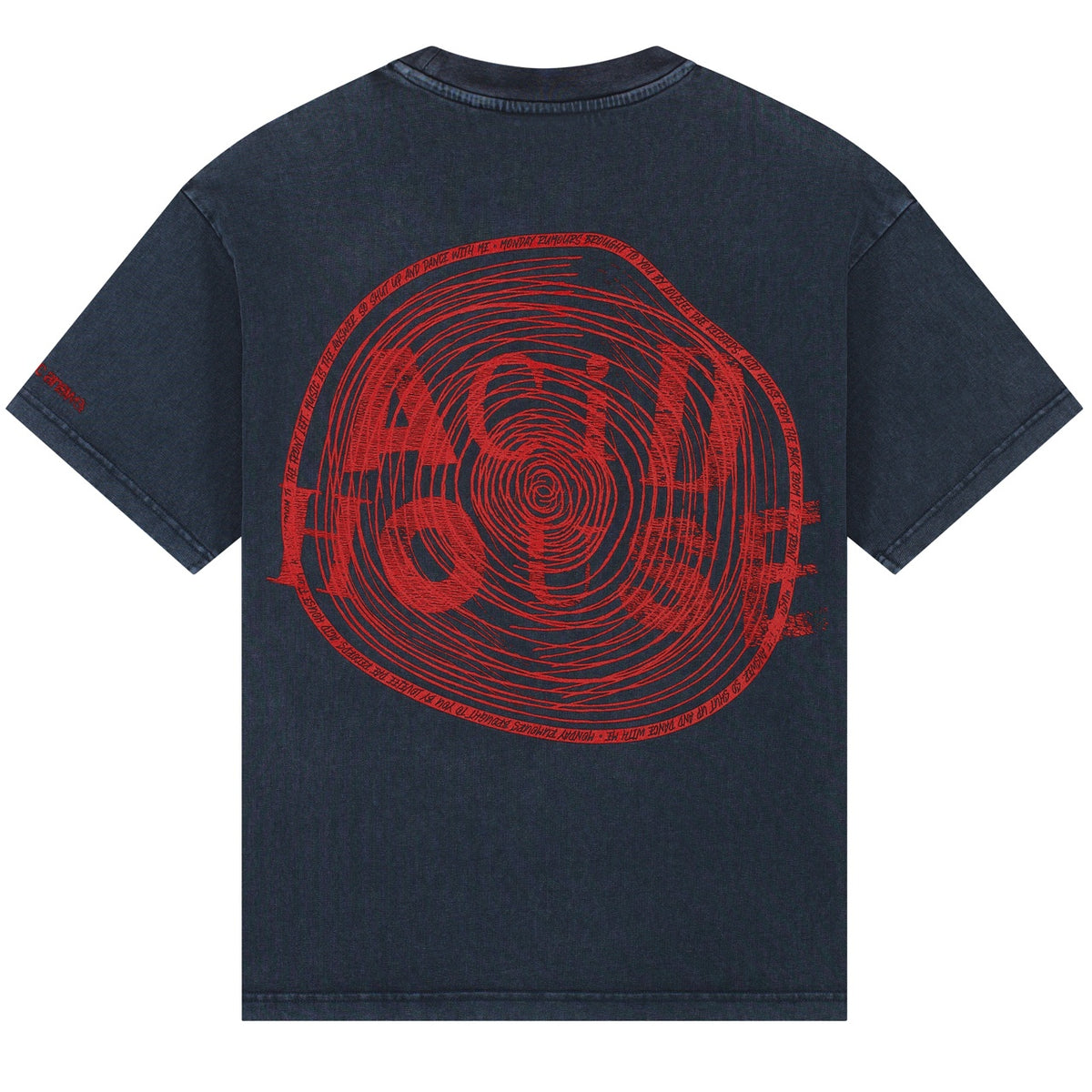 Lovelee Dae Chuck Acid House T-shirt Dunkelblau