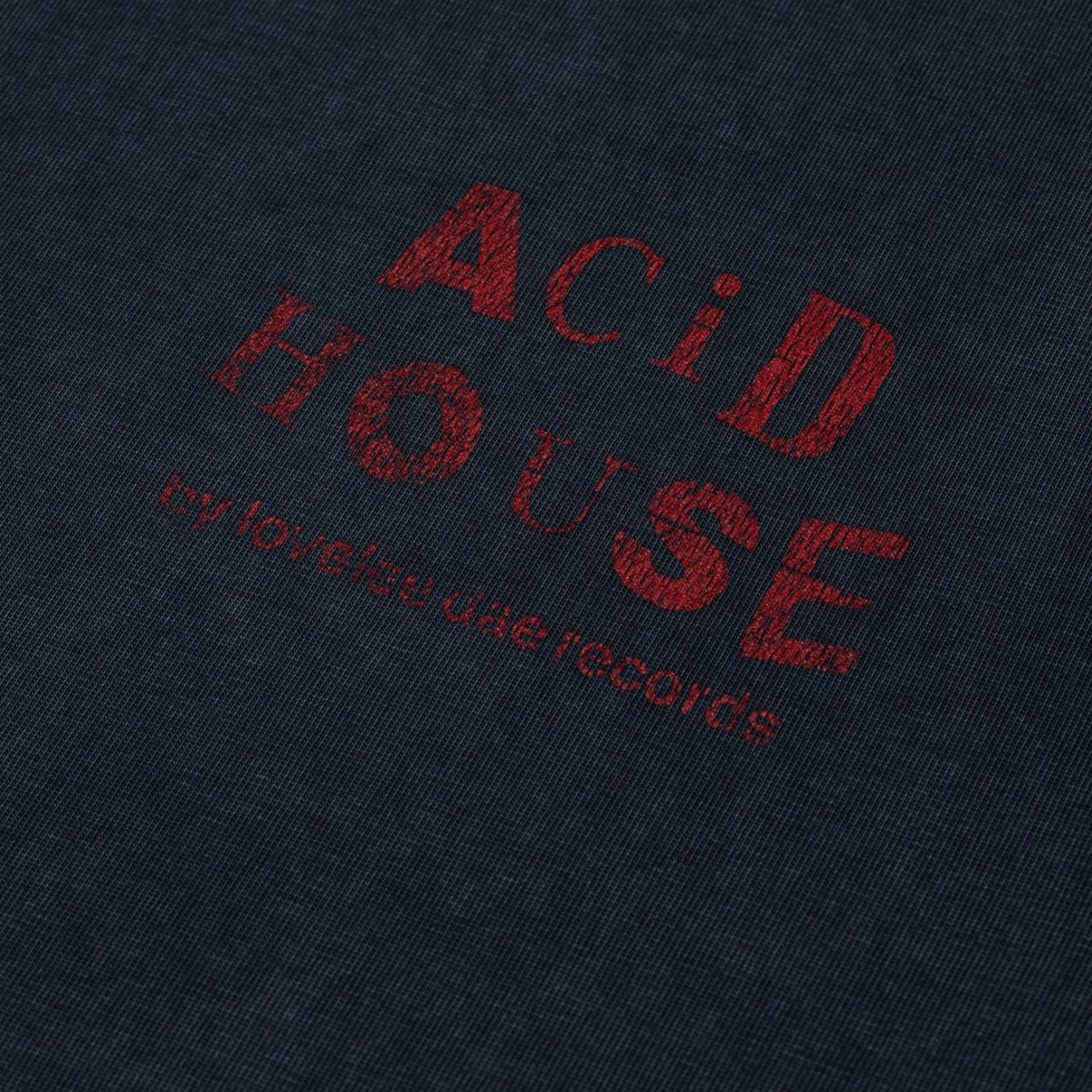 Lovelee Dae Chuck Acid House T-shirt Dunkelblau