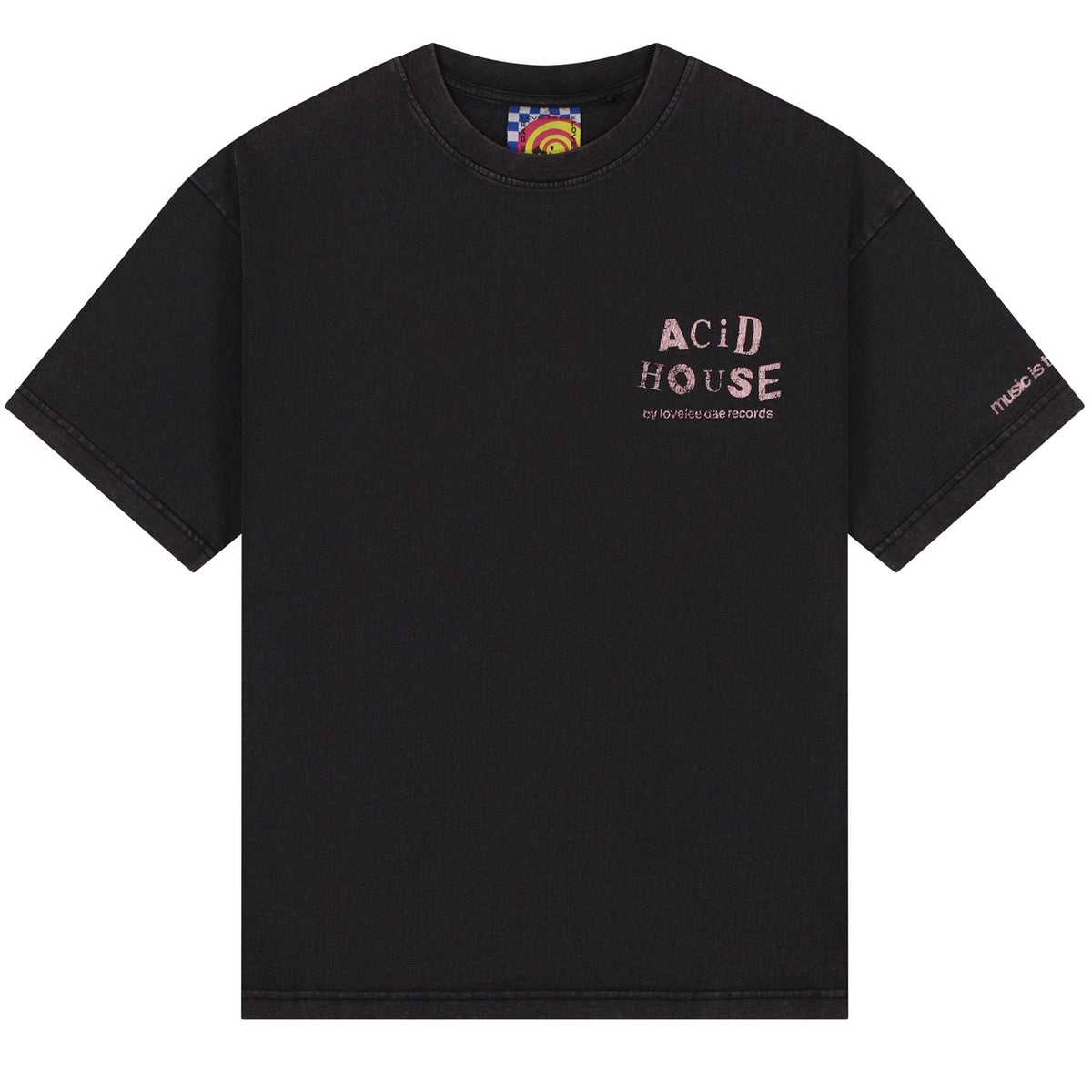Lovelee Dae Chuck Acid House T-shirt Schwarz