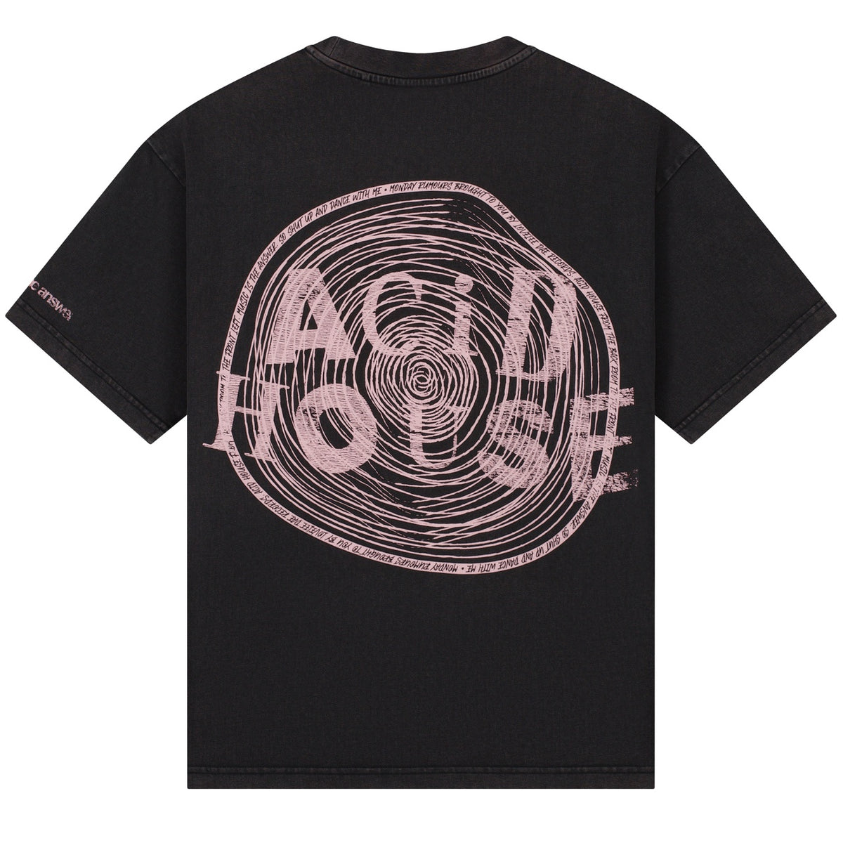 Lovelee Dae Chuck Acid House T-shirt Schwarz