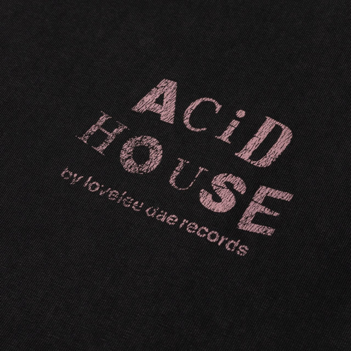 Lovelee Dae Chuck Acid House T-shirt Schwarz