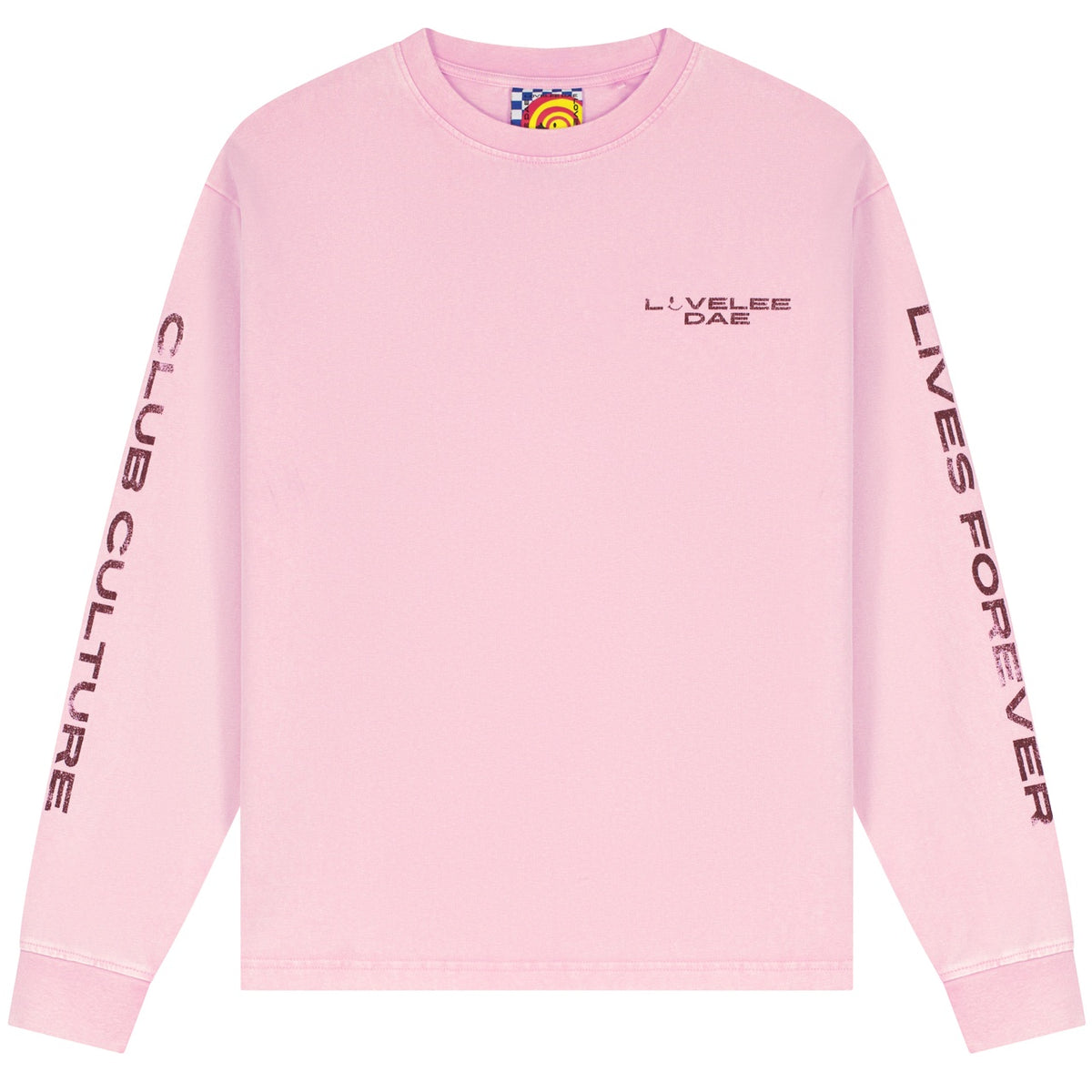 Lovelee Dae Chuck Club LLD Langarm-T-shirt Rosa