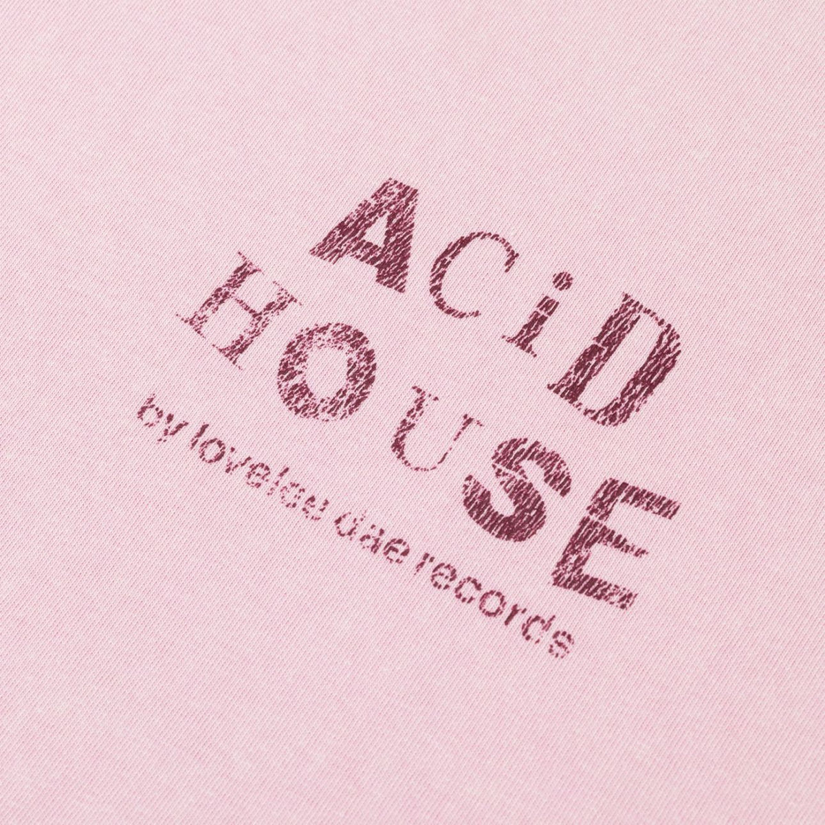 Lovelee Dae Frankie Acid House Langarm-T-shirt Rosa
