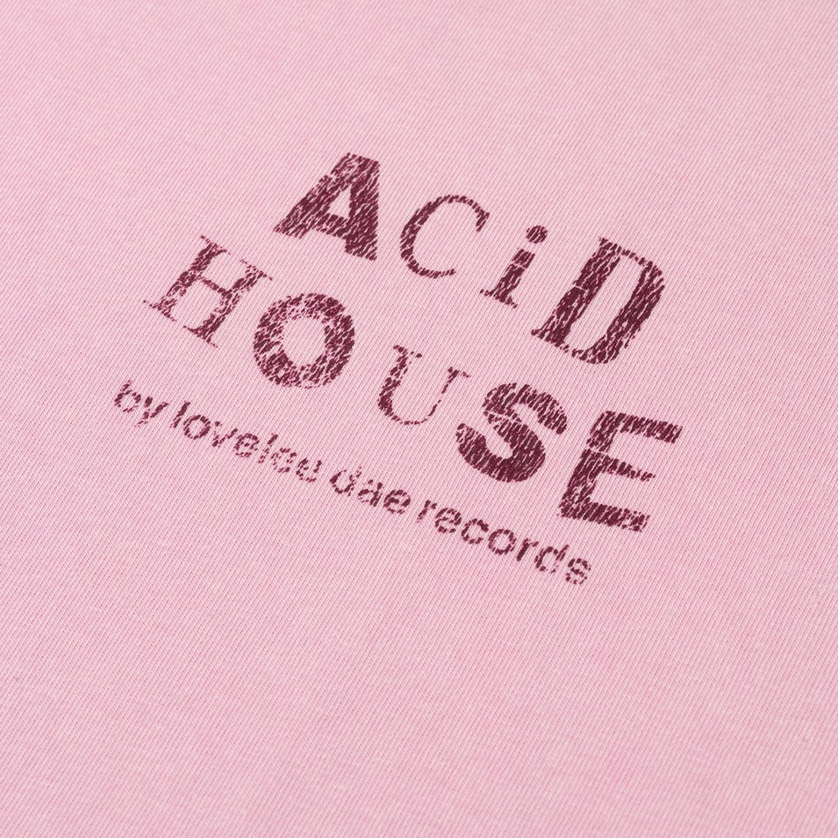 Lovelee Dae Frankie Acid House T-shirt Rosa