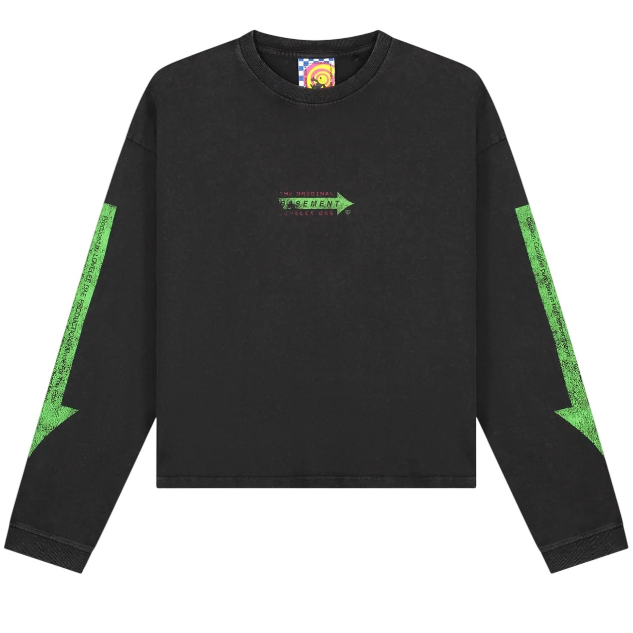 Lovelee Dae Frankie Basement Longsleeve T-shirt Schwarz