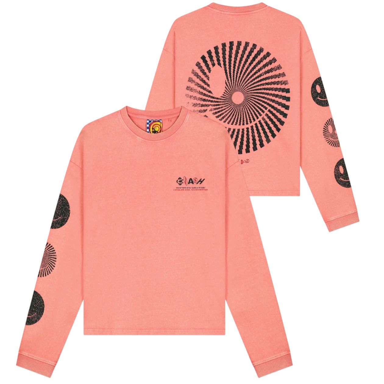 Lovelee Dae Frankie Clash Longsleeve T-shirt Koralle