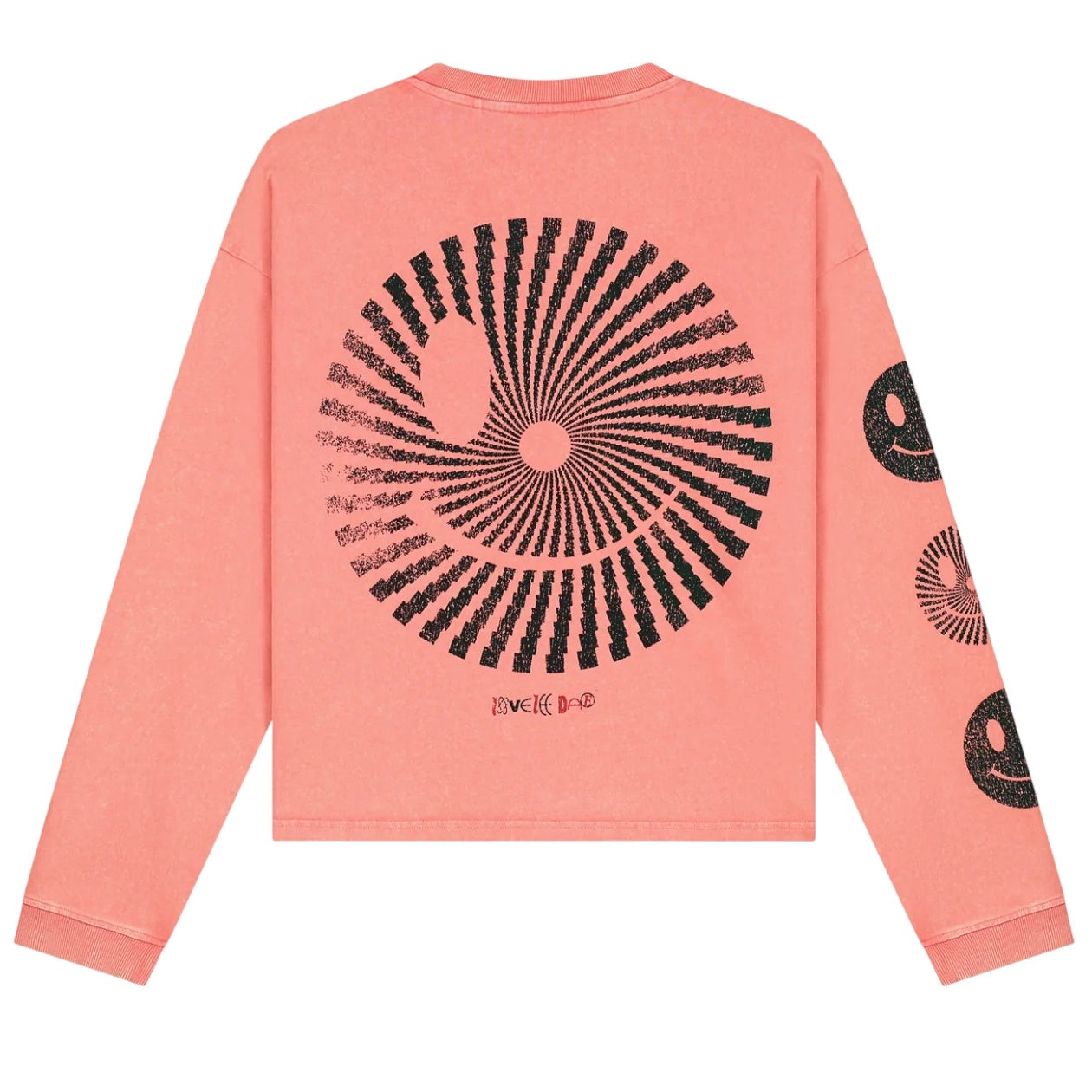 Lovelee Dae Frankie Clash Longsleeve T-shirt Koralle