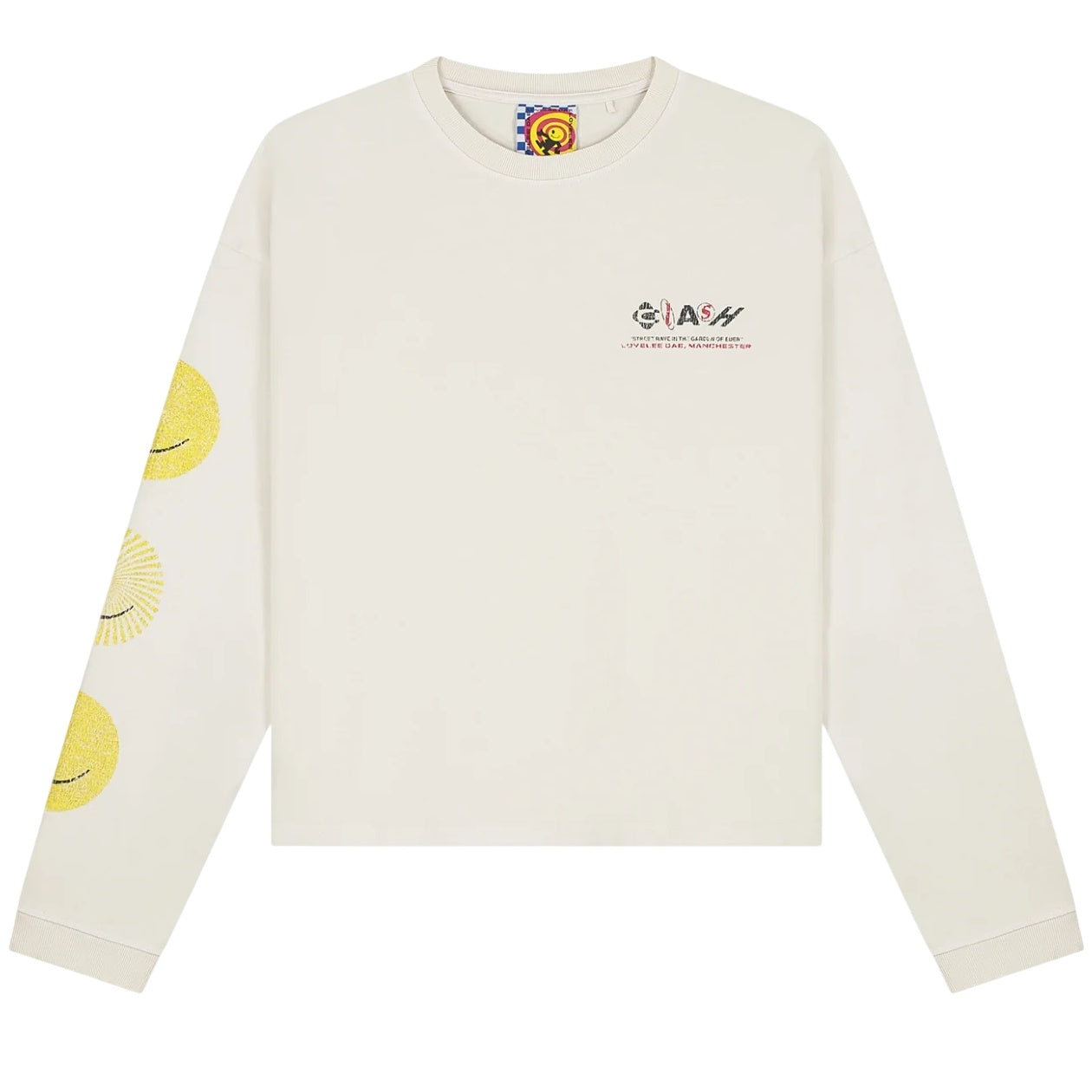 Lovelee Dae Frankie Clash Longsleeve T-shirt Offwhite