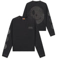 Lovelee Dae Frankie Clash Langarm-T-shirt Schwarz