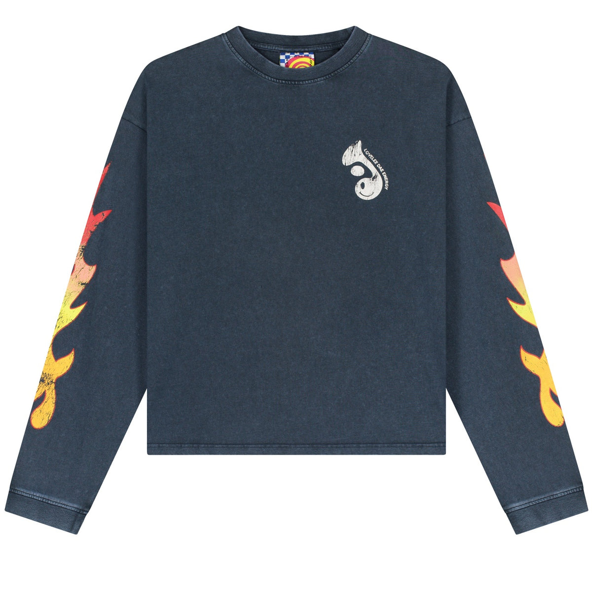 Lovelee Dae Frankie Energy Langarm-T-shirt Dunkelblau