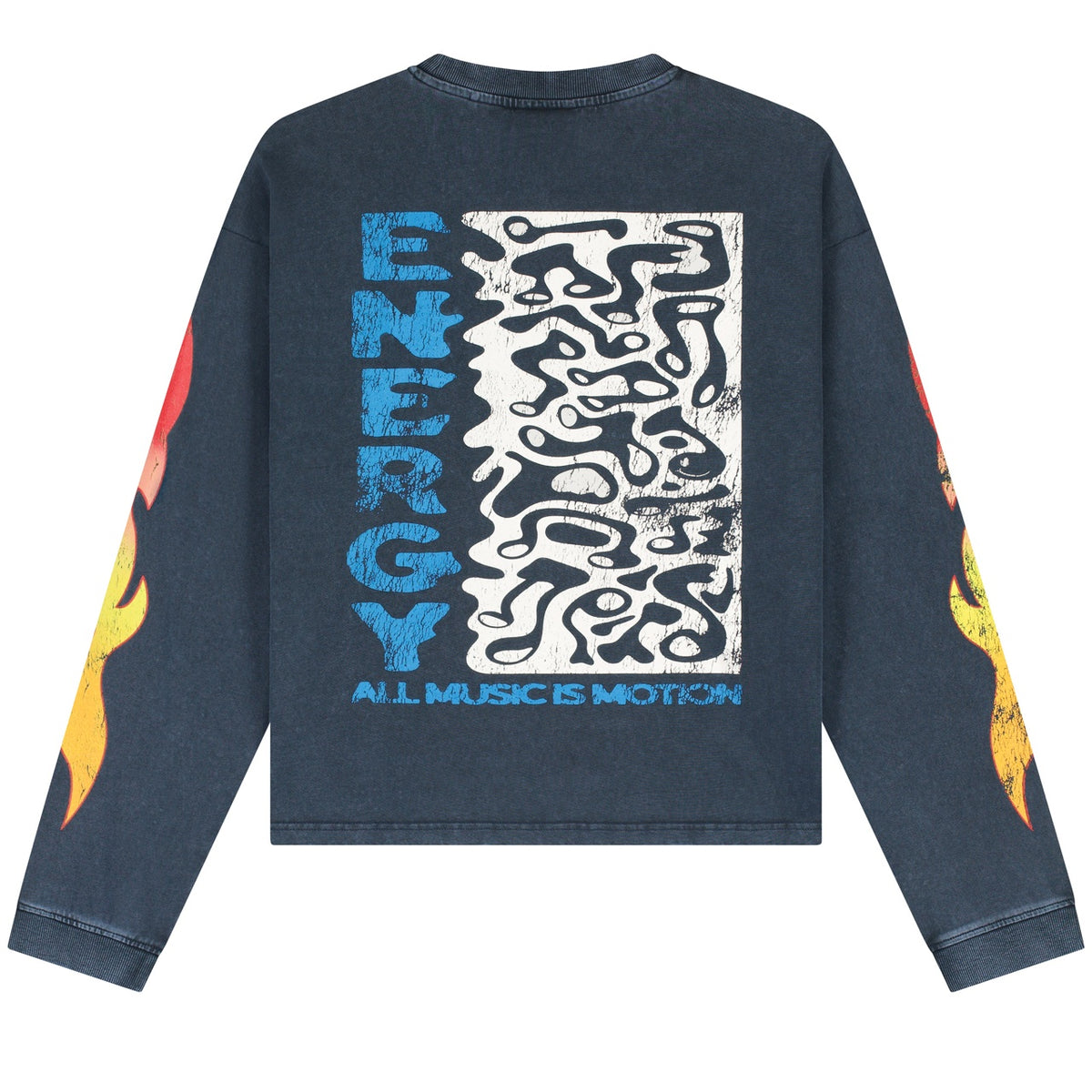 Lovelee Dae Frankie Energy Langarm-T-shirt Dunkelblau
