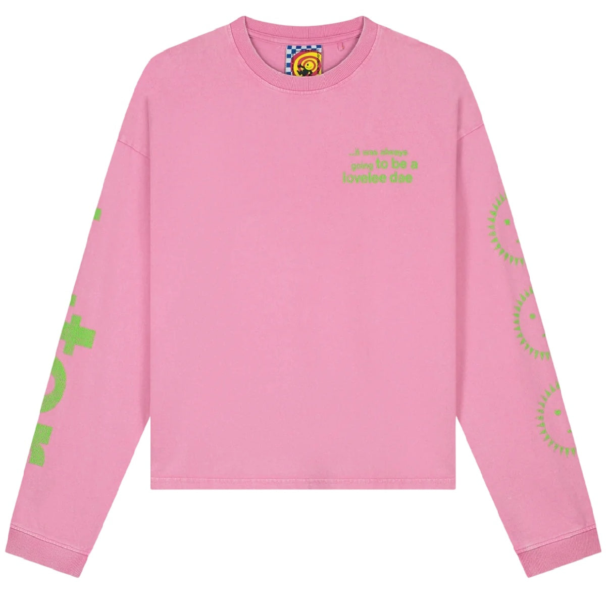 Lovelee Dae Frankie Hotter Longsleeve T-shirt Rosa