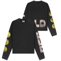 Lovelee Dae Frankie LLD Smile Langarm-T-shirt Schwarz