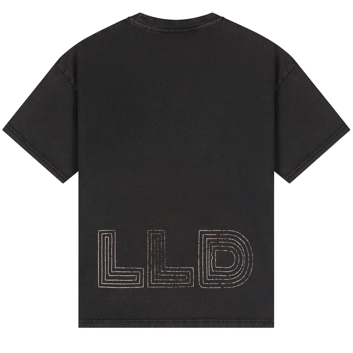 Lovelee Dae Frankie LLD Smile T-shirt Schwarz