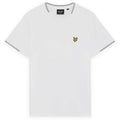 Lyle & Scott Fine Tipped T-shirt Wit