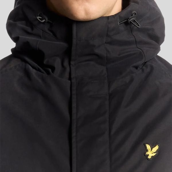 Lyle & Scott Membrane Parka Zwart