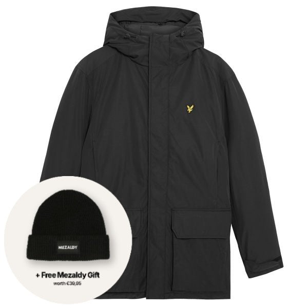 Lyle & Scott Membrane Parka Schwarz