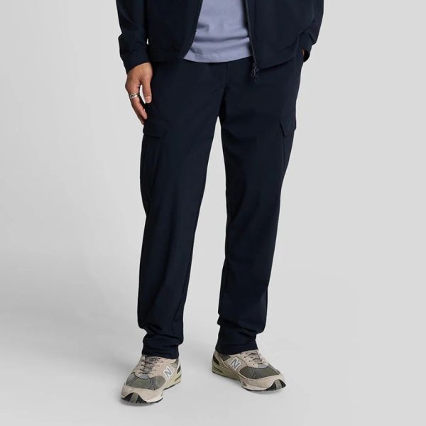 Lyle & Scott Nylon Cargo Broek Navy